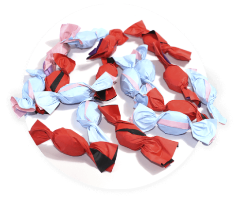 Polymer paper twist effect